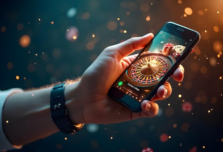 Pengguna menikmati hiburan melalui login aman protogel dari perangkat mobile